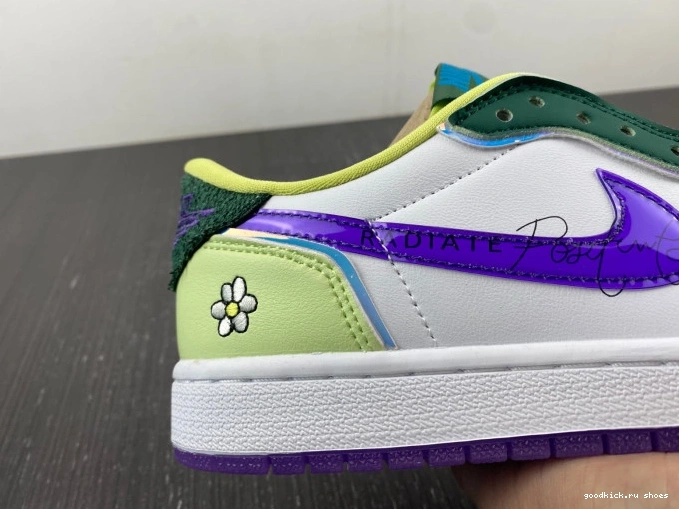 Rep FD9665-351 Retro Jordan 1 Low Doernbecher (2023) OG 0708